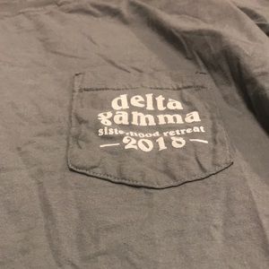 Comfort Colors Tops - NWOT Women’s sorority delta gamma Tshirt XL Comfort Colors Tops - NWOT Women’s sorority delta gamma Tshirt XL